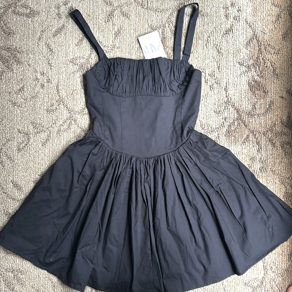 ZARA xs black dress
